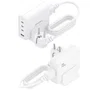 AISENS Cargador Sobremesa GaN 140W 3x USB-C PD3.1 1x USB-A Blanco